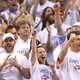 Illustration for article titled Opposing Team Terrified After Seeing Home Fans All Wearing Same Color T-Shirt